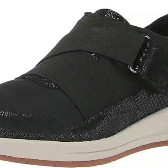 Revere Shoes - Revere Virginia Women's Adjustable Hook & Loop Stra Black Lizard  (Save $42.00)